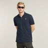 G-Star RAW Dunda Slim Polo Dark blue Men XL