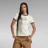 G-Star RAW Army Ringer Slim Top Beige Women M