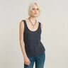 G-Star RAW Optic Slim Tank Top Grey Women M