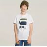 G-Star RAW Kids Logo T-Shirt White boys 8