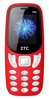 Ztc Telemóvel B250 Dual Sim (vermelho) - Ztc