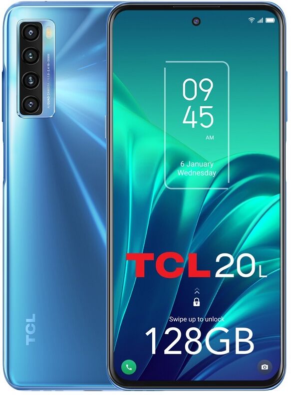 Tcl Smartphone Tcl 20l 6.67" 4gb / 128gb Dual Sim (azul)