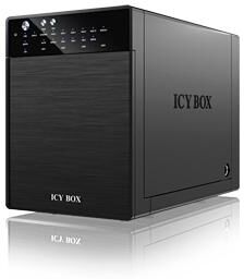 Icy Box Caixa P/ Disco  Ib-rd3640su3 3.5" Sata (preto) - Icy Box