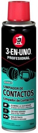 3-en-uno Spray Limpa Contactos (250ml) - 3-en-uno