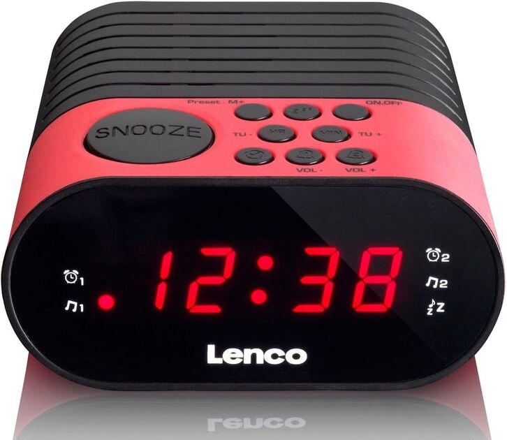 Lenco Rádio Despertador Cr 07 (rosa) - Lenco