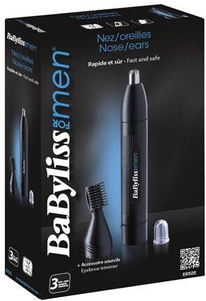 Babyliss Aparador Nariz/orelhas A Pilhas - E652e - Babyliss