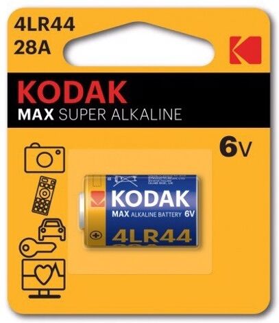 Kodak Pilha Alcalina 6v (476a / 4lr44 / Px28a / 544a / A544) - Kodak