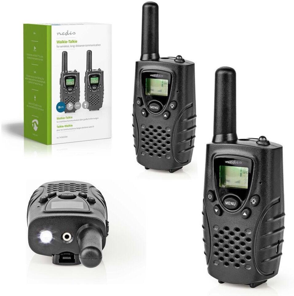 Nedis Intercomunicadores Walkie Talkies 8km (8 Canais) - Nedis