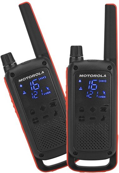 Motorola Intercomunicadores Impermeáveis Pmr Radio (alcance Até 10 Km) C/ Lanterna - Motorola