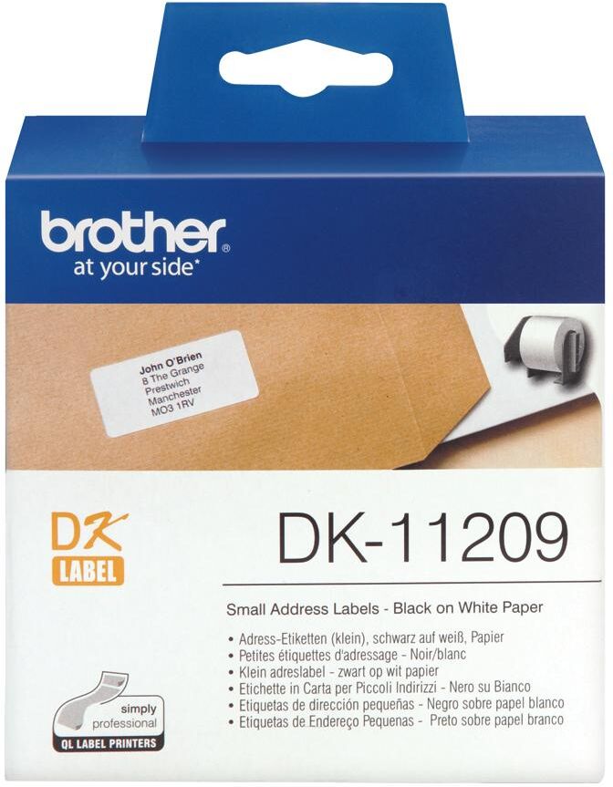 Brother Etiquetas Originais (29 X 62mm) Dk-11209 - Brother