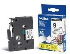 Brother Fita 9mm Tze-221 (preto/branco) - Brother