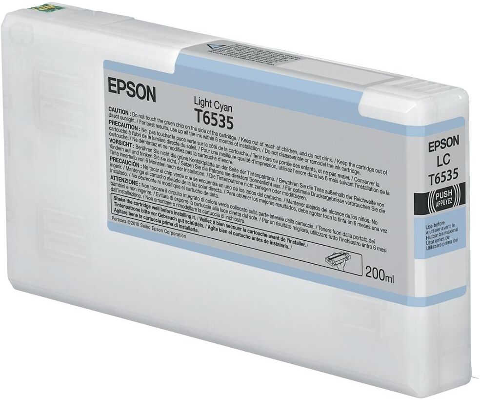 Epson Tinteiro Epson Sp 4900 Cyan Claro 200ml C13t653500