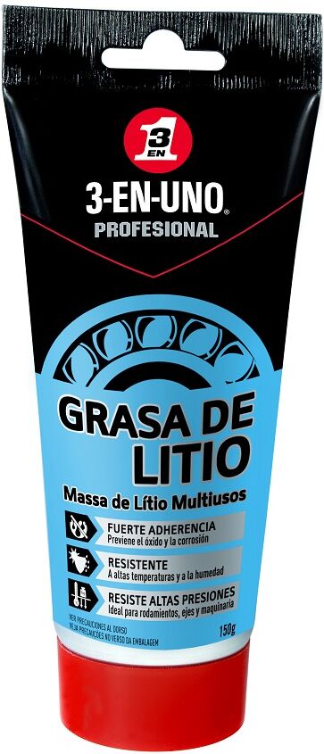 3-en-uno Massa Lubrificante De Lítio Multiusos (150g) - 3-en-uno