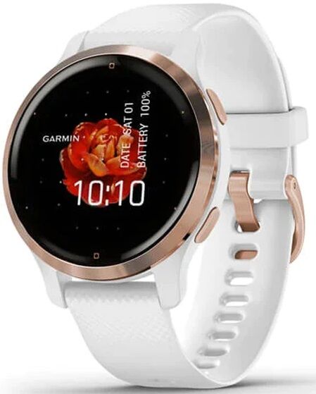 Garmin Smartwatch Venu 2s (branco/rosa) - Garmin