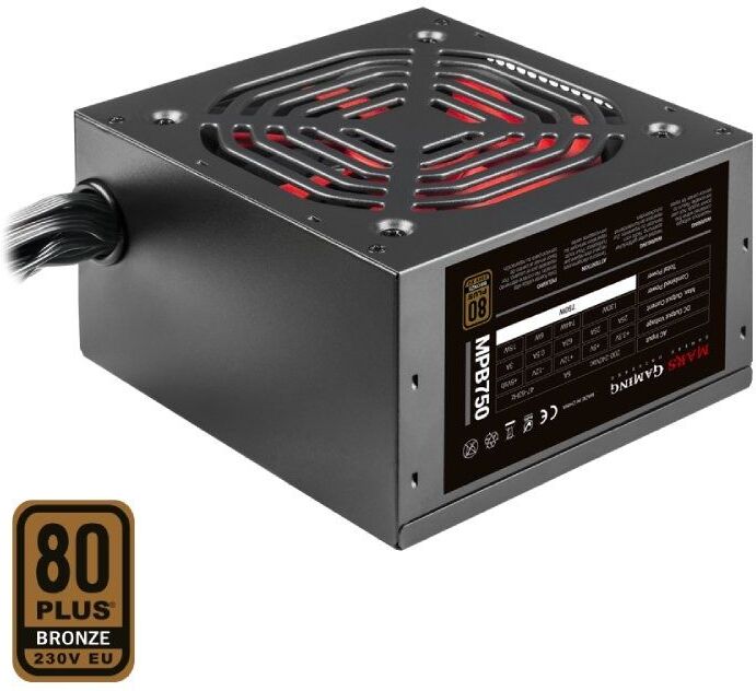 Mars-gaming Fonte De Alimentação Mars Gaming Mpb750 750w 80plus Bronze