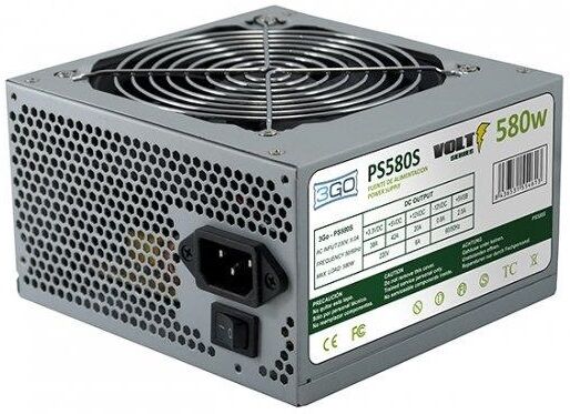 3go Fonte De Alimentação Atx 580w - 3go