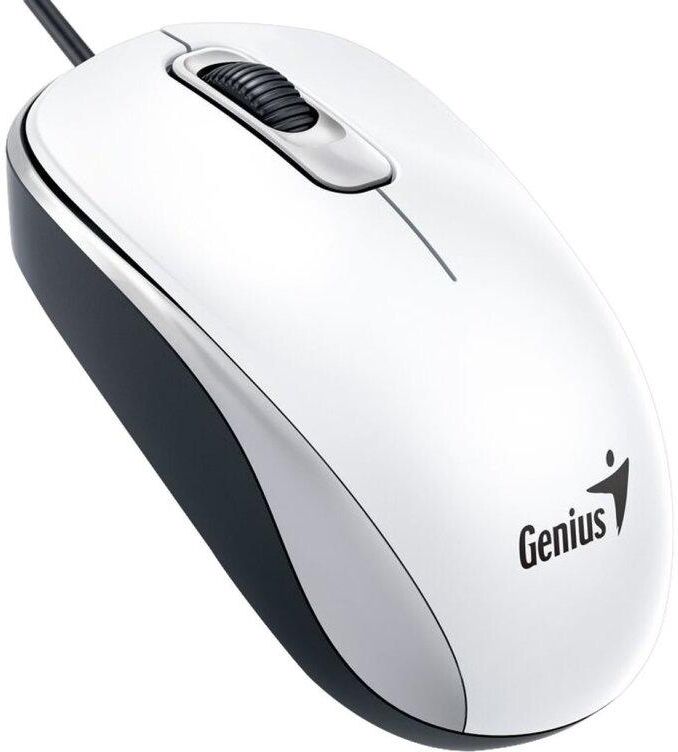 Genius Rato Óptico Usb 1000dpi (branco) - Genius Dx-110