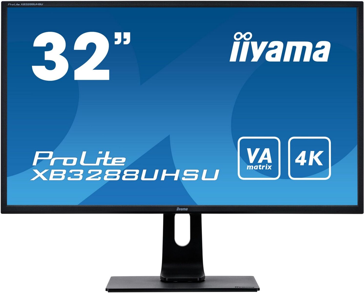 Iiyama Monitor Prolite Xb3288uhsu-b1 Led 31.5" Ultra Hd 4k (preto) - Iiyama