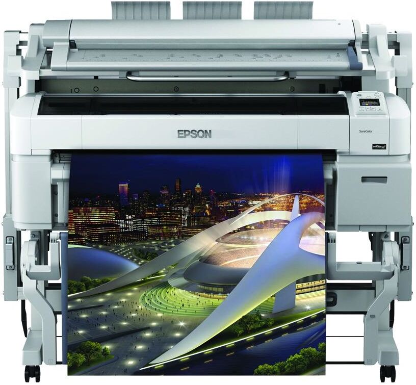 Epson Impressora Surecolor Sc-t5200-ps 2880x1440 Dpi A0 (841x1189 Mm) Ethernet Lan - Epson