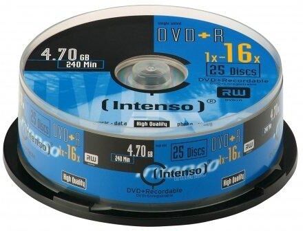 Intenso Pack 16x Dvd+r 4,7gb - Intenso