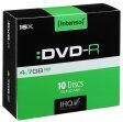 Intenso Pack 10x Dvd-r 4,7gb 16x - Intenso