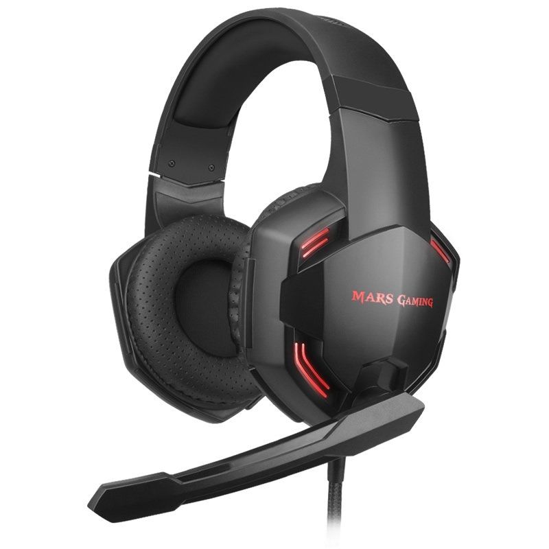 Mars-gaming Auscultadores Headset Gaming Mars Gaming Mhxpro71 (preto)