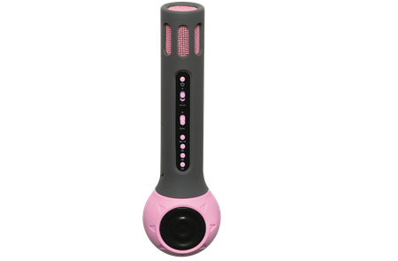 Denver Microfone Bluetooth4.1 C/ Coluna 3w Aux (rosa) - Denver