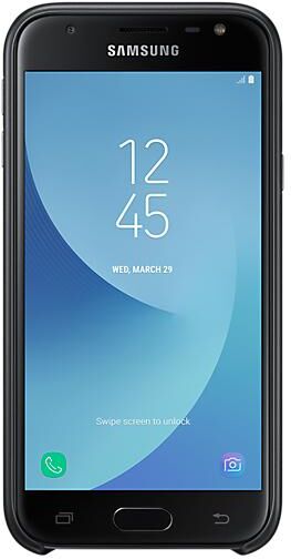 Samsung Capa Samsung Galaxy J3 2017 Dual Layer Black - Ef-pj330cbegww