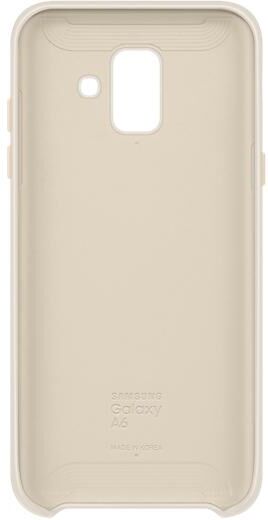 Samsung Capa Samsung galaxy A6 Dual Layer Dourado - Ef-pa600cfegww