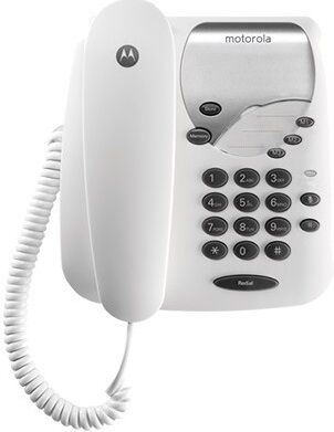 Motorola Telefone C/ Fios Ct1 Branco - Motorola