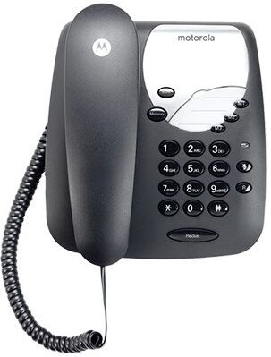 Motorola Telefone C/ Fios Ct1 Preto - Motorola