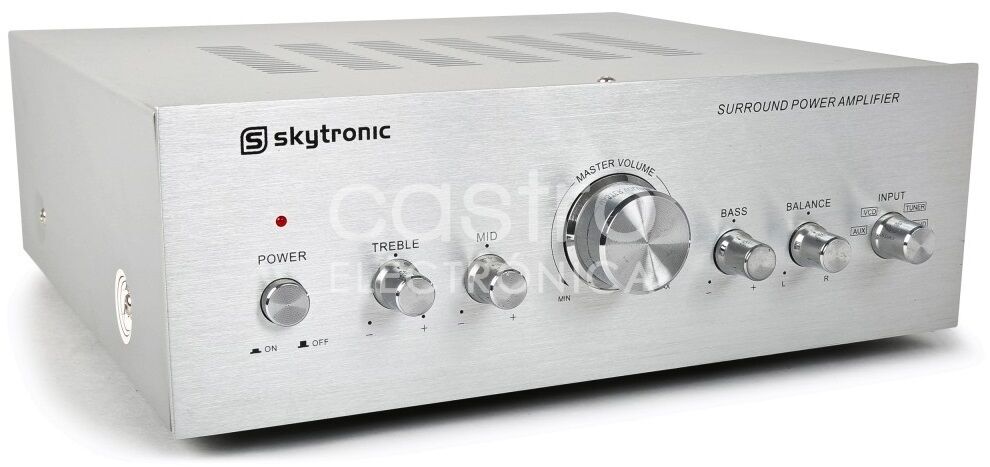 Skytronic Amplificador De Karaoke 2x 50w Rms - Skytronic
