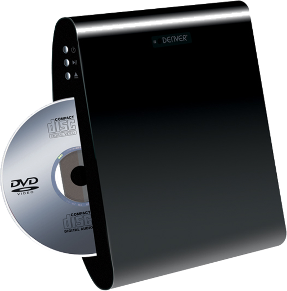 Denver Leitor De Dvd De Parede Hdmi/usb (preto) - Denver