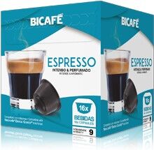 Bicafé Cápsulas Dolce Gusto Bicafé (16 Unidades) Espresso