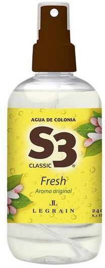 S3 Perfume Unissexo Classic Fresh S3 Edc (240 Ml)