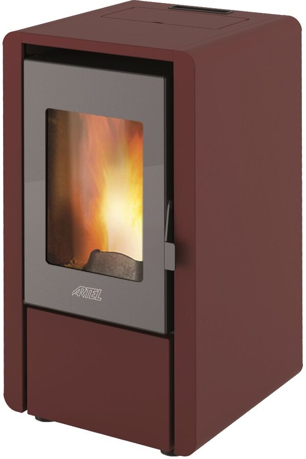 Artel Salamandra De Pellets 6kw Petit 6 (bordeaux) - Artel