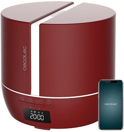 Cecotec Humidificador Purearoma 550 Garnet 500ml (vermelho/ Branco) - Cecotec