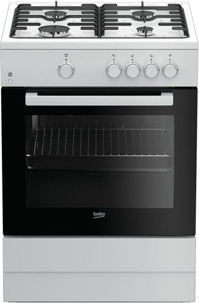 Beko Fogão A Gás 4 Bocas + Forno 64l A (branco) - Beko