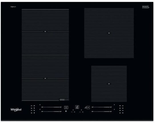 Whirlpool Placa De Indução Embutido 65cm 4 Zonas Wf S9365 Bf/ixl (preto) - Whirlpool