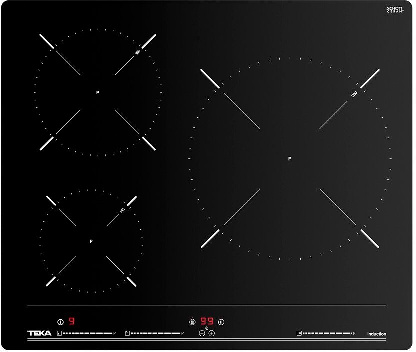 Teka Placa De Indução Ibc63010bkmss 3 Zonas 5900w (preto) - Teka
