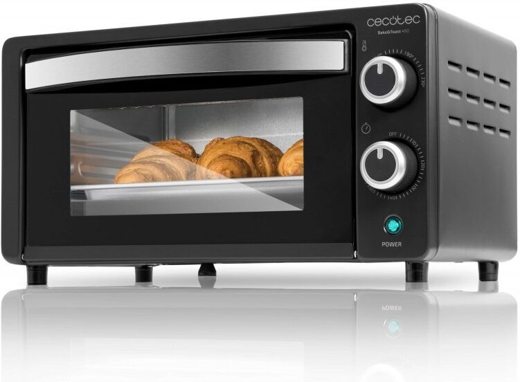 Cecotec Forno De Convecção 1000w Preto (10l) Bake&toast; 450 - Cecotec