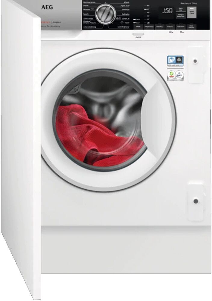 Aeg Máquina De Lavar E Secar Roupa 7/4kg 1600rpm A (branco) - Aeg