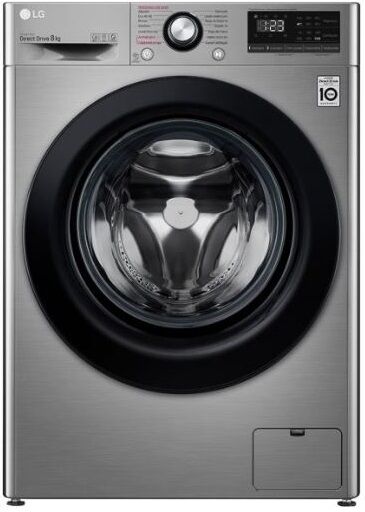 Lg Máquina De Lavar Roupa 8kg 1400rpm (cinzento) F4wv3008s6s - Lg