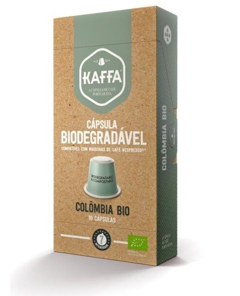 Kaffa Cápsulas Biodegradáveis De Café Colômbia Nespresso (10 Uni.) - Kaffa