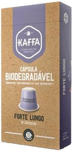 Kaffa Cápsulas Biodegradáveis De Café Forte Nespresso (10 Uni.) - Kaffa