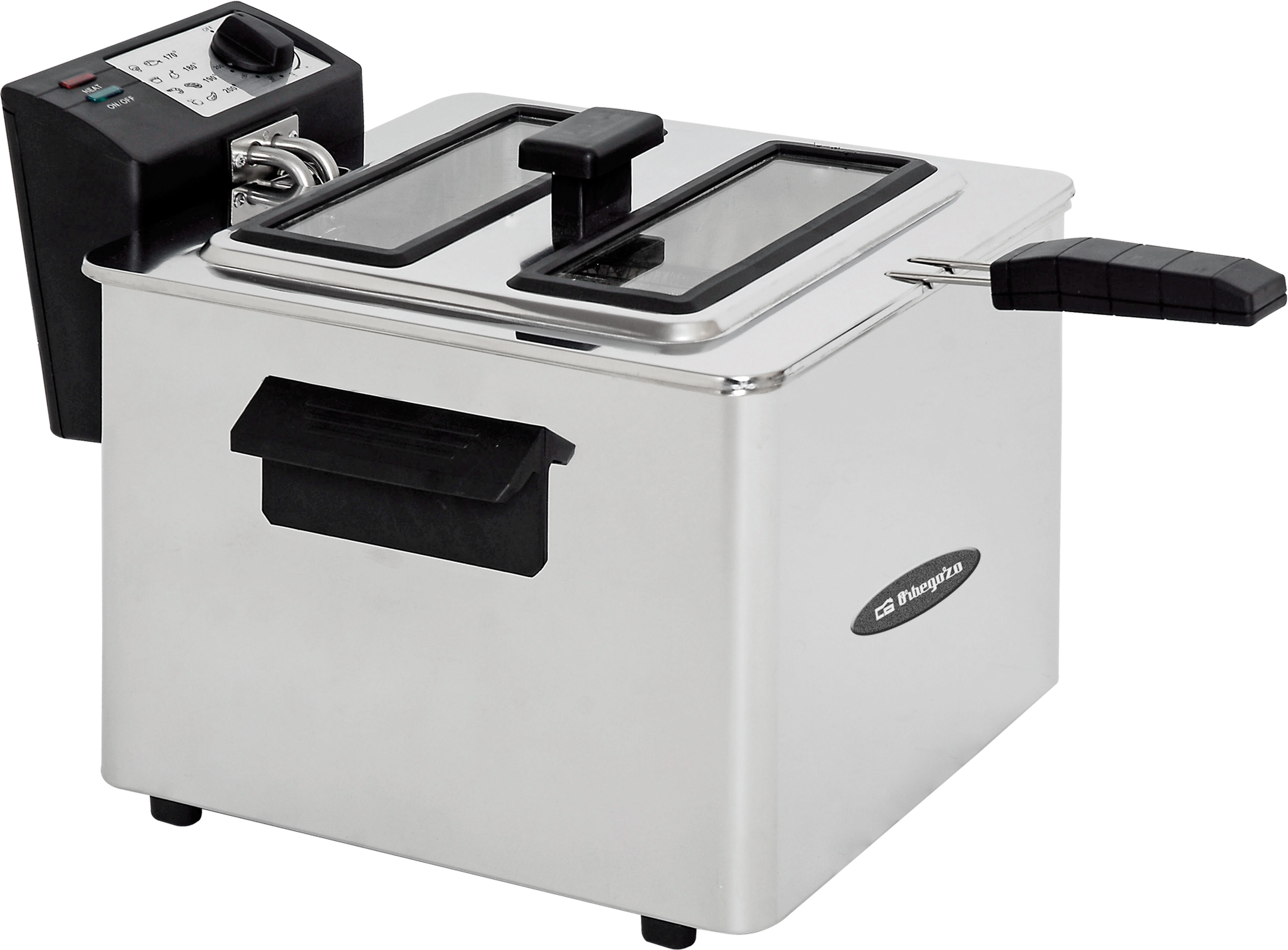 Orbegozo Fritadeira Profissional Aço Inoxidável 3000w (8l) - Orbegozo