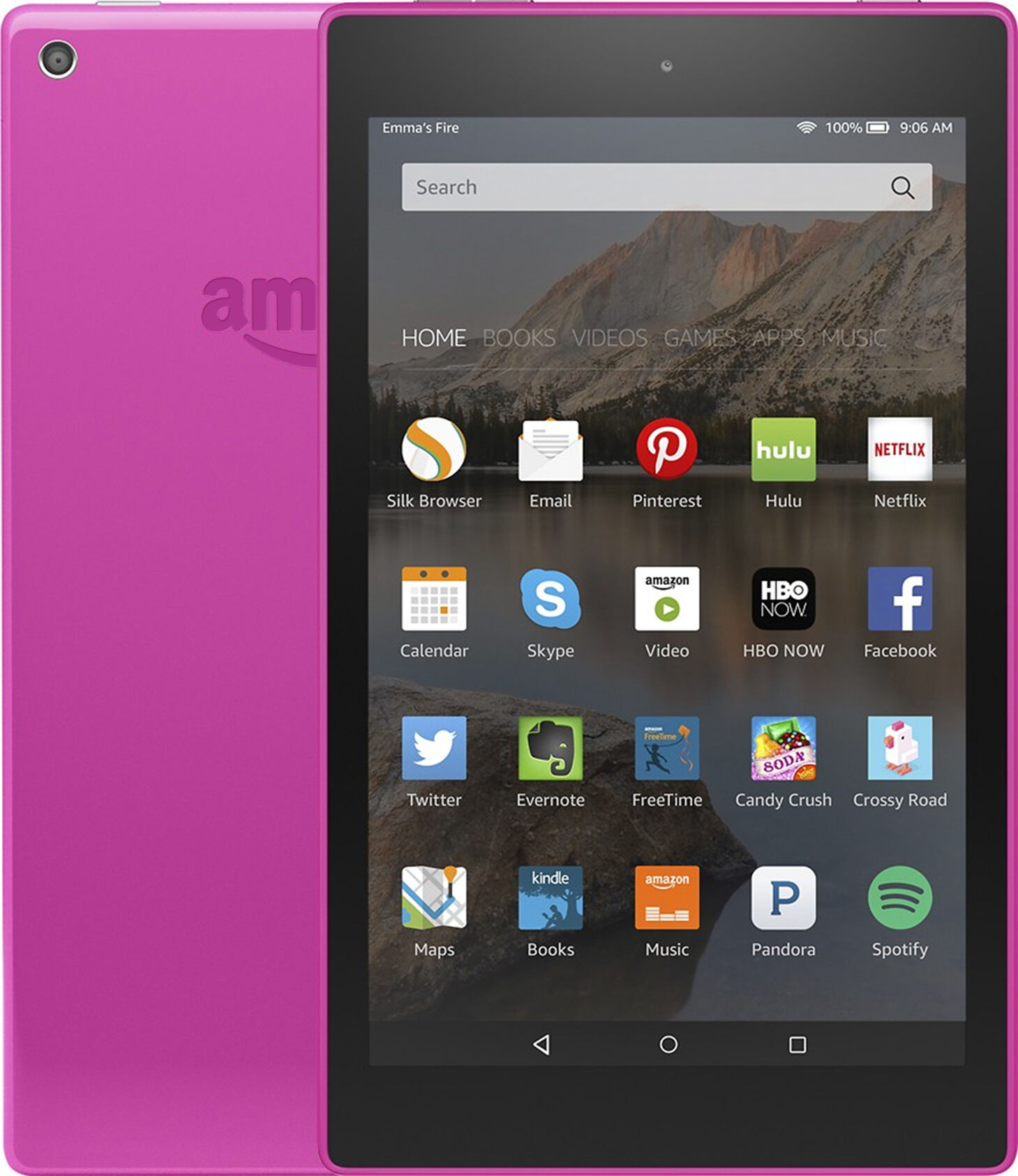 Amazon Kindle Fire HD 8.0" (2016) 6 gen 8" 1.5GB 32GB Magenta Grade C