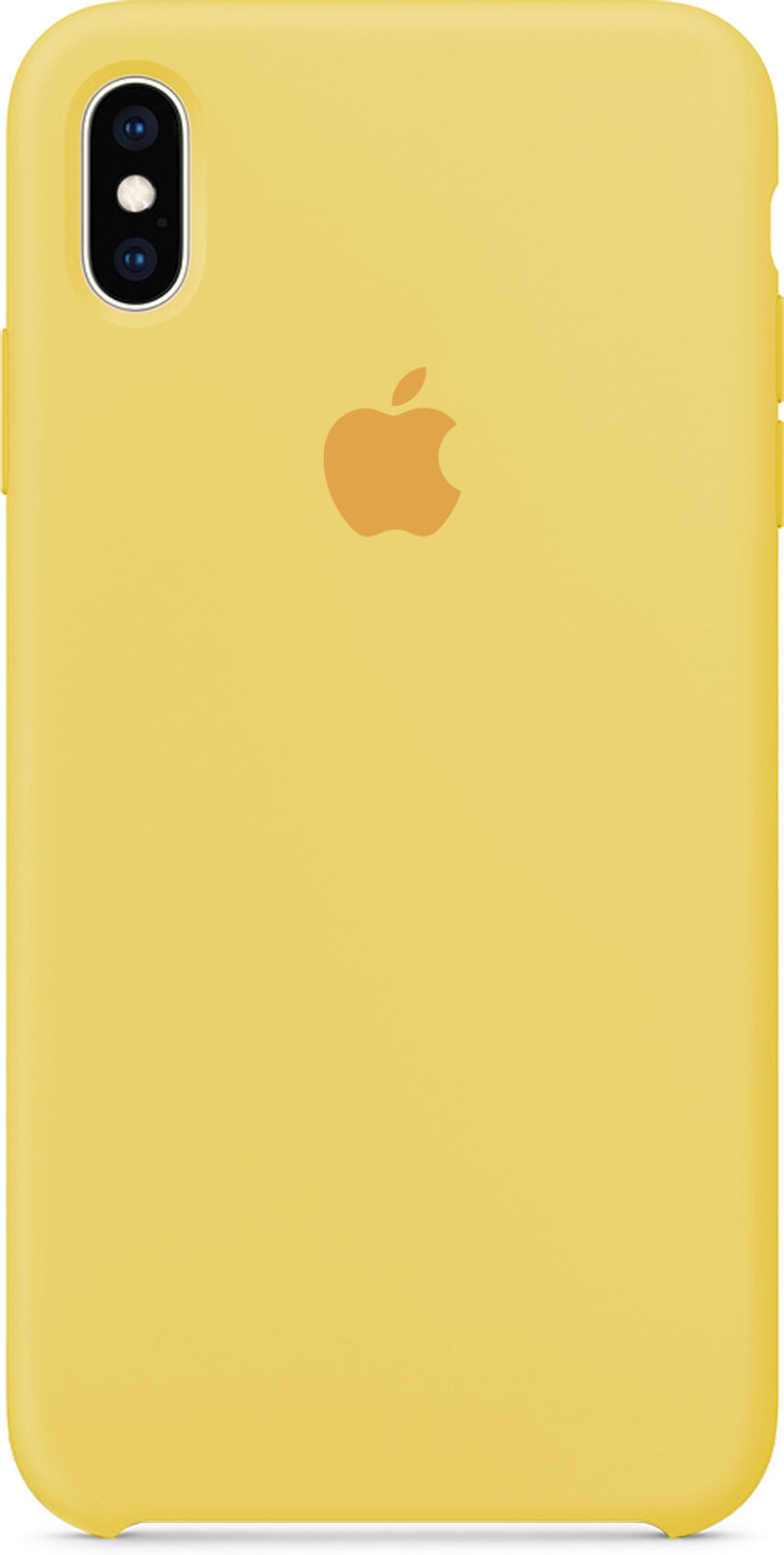 Apple Capa silicone Amarelo claro iPhone XS Max