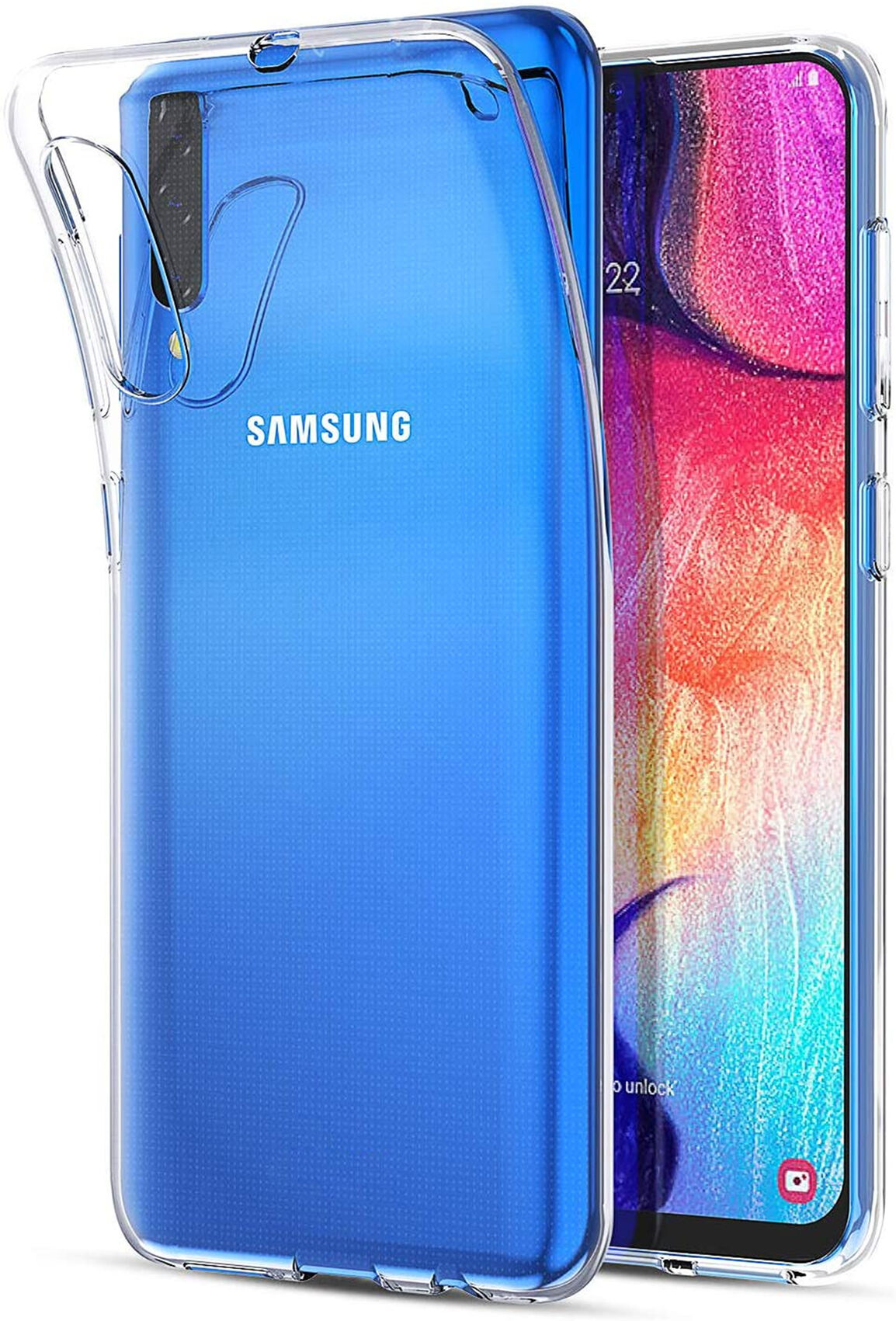 Open Box Mobile Capa silicone Samsung A50 Transparente Open Box Mobile