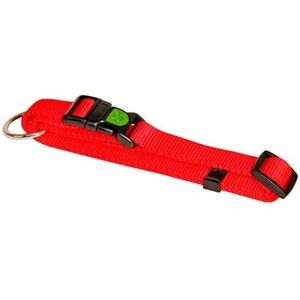 Kerbl Coleira para Cães e Gatos Ajustável (Vermelho - 30-45x1.5cm - Nylon - Até: 18 Kg - M - Porte Médio)